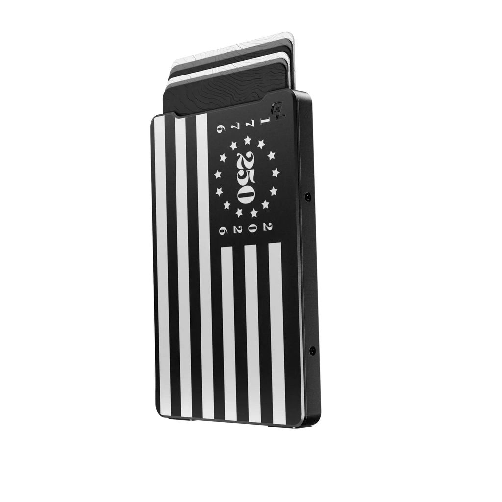 OG Groove Wallet - Midnight Black 250th Flag
