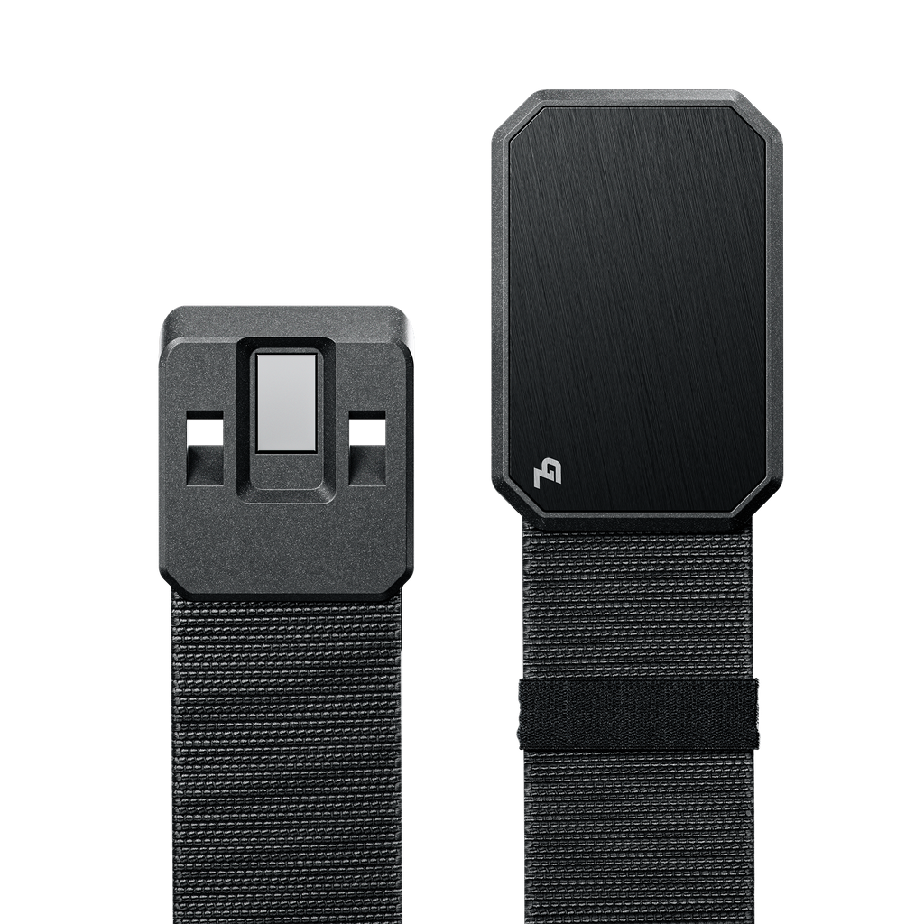 Black Belt Strap with Black Buckle, Our Groove Belt®