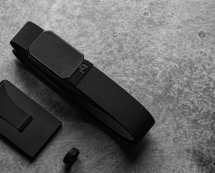 image of a Groove Life belt, wallet and Zeus ring featuring our warranty claim