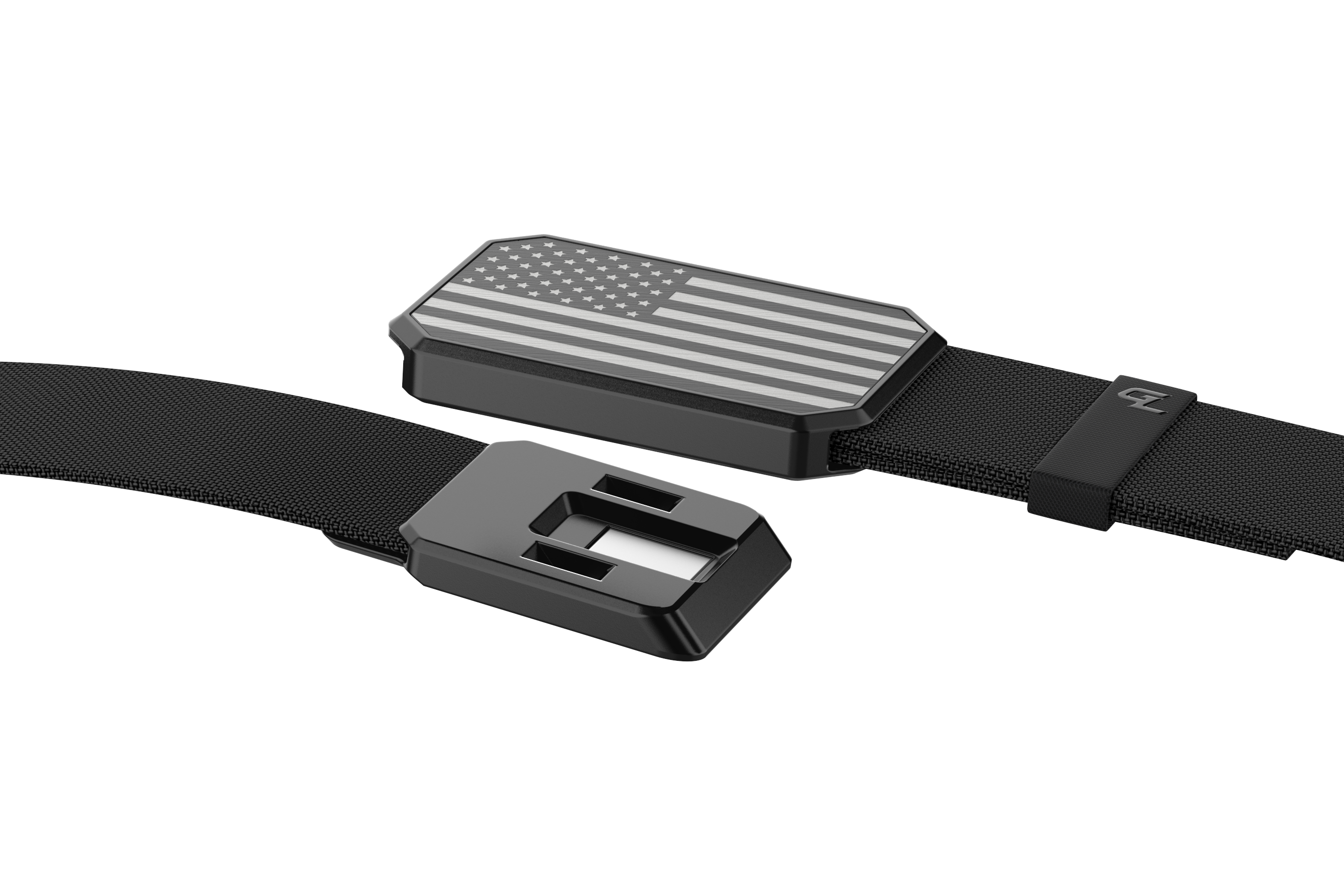 Hero Flag Groove Belt Black/Black view 4