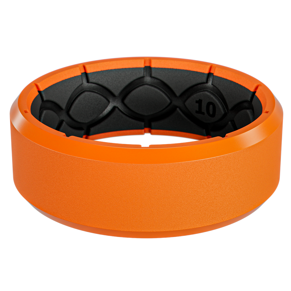 Angelo CONNECTED NEW CIRCLES 受注生産 Zeus Edge Blaze Orange Ring | Limited Edition Zeus Ring by Groove Life