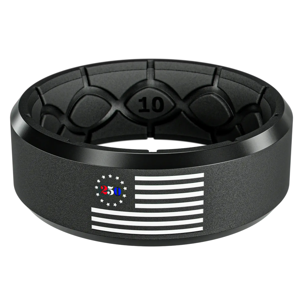 Zeus Edge 250th Flag Ring | Limited Edition Zeus Ring by Groove Life