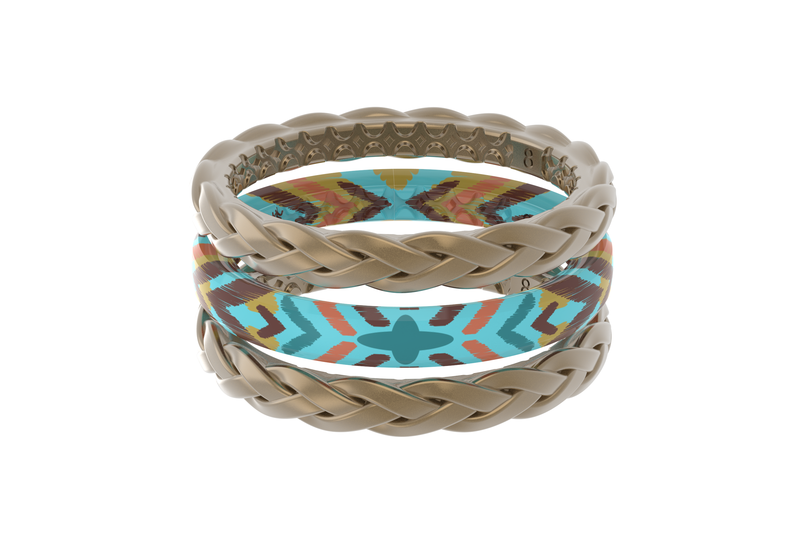 Unbridled - Katie Van Slyke Signature Stackable Ring Groove Aspire Groove Life