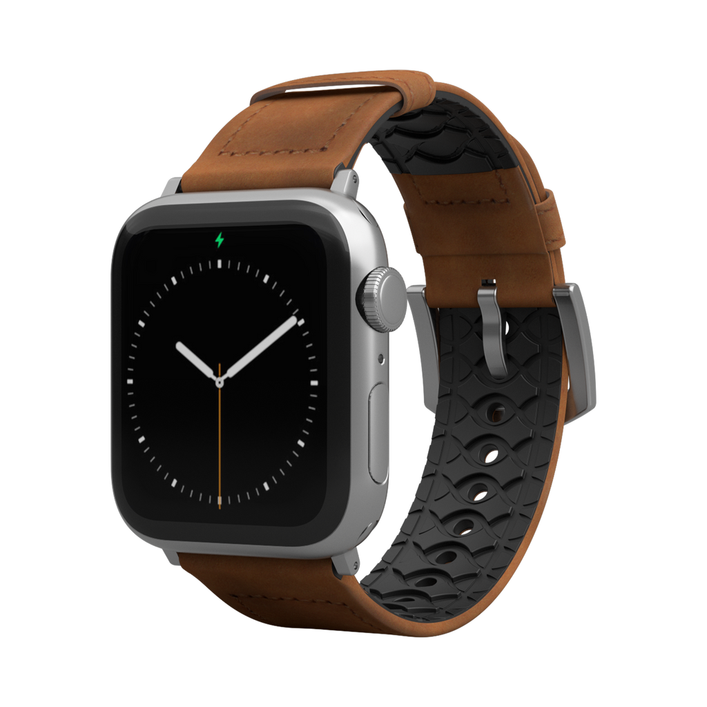 Tan silicone apple watch band hotsell