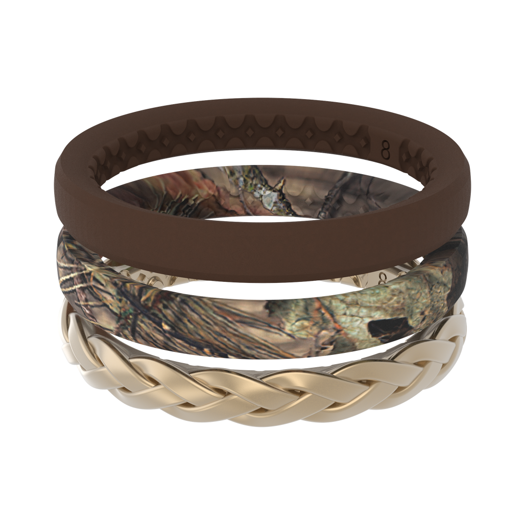 Mossy oak online camo silicone ring