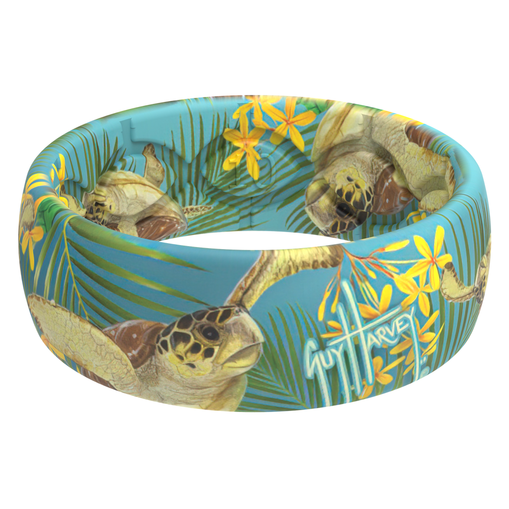 Guy Harvey Tropical Turtle Ring Groove Life