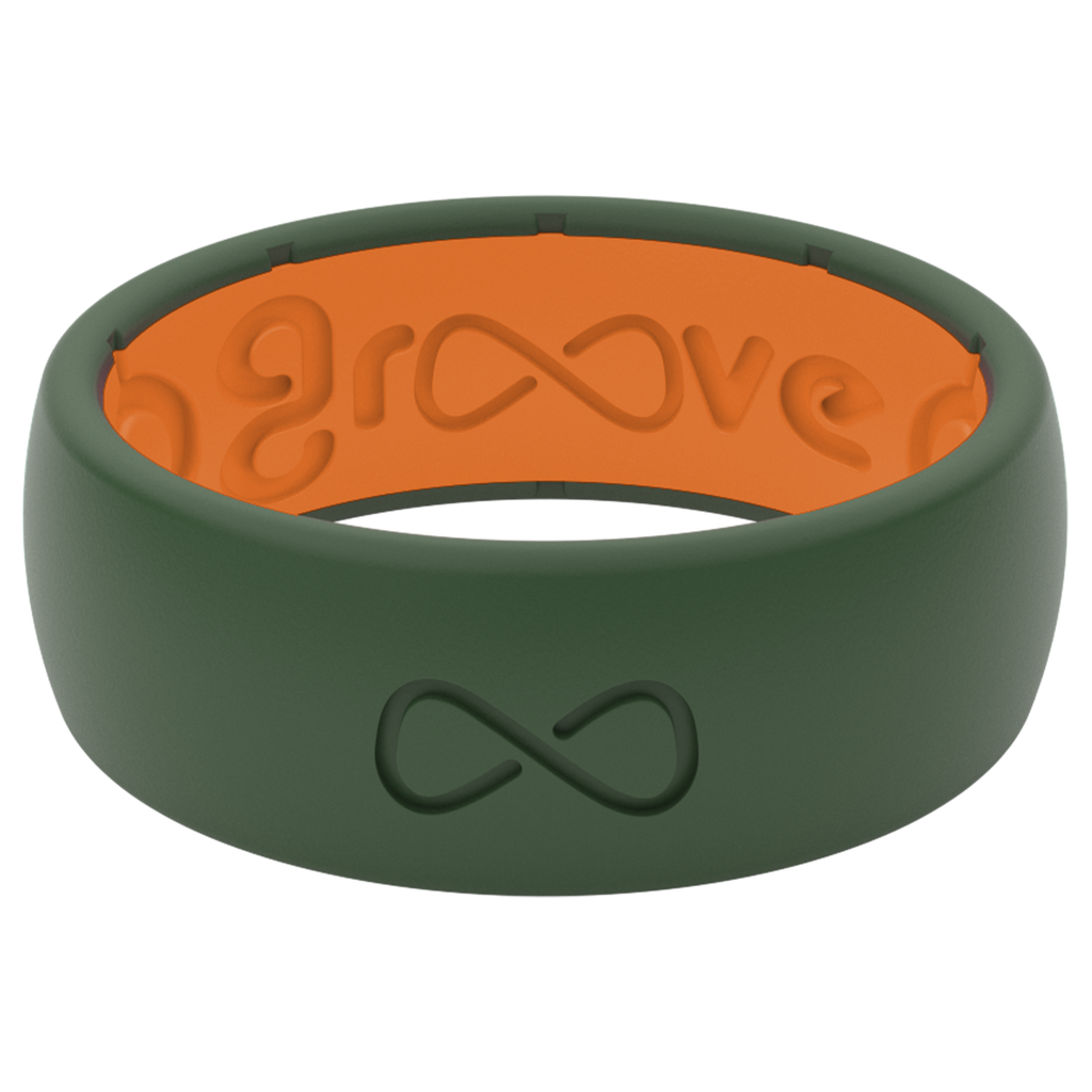 Groove Original Silicone Ring Moss Green - Main Image