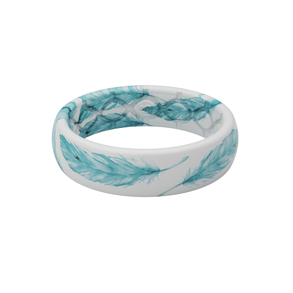 Groove Life Women's Bohemian Silicone Wedding Rings