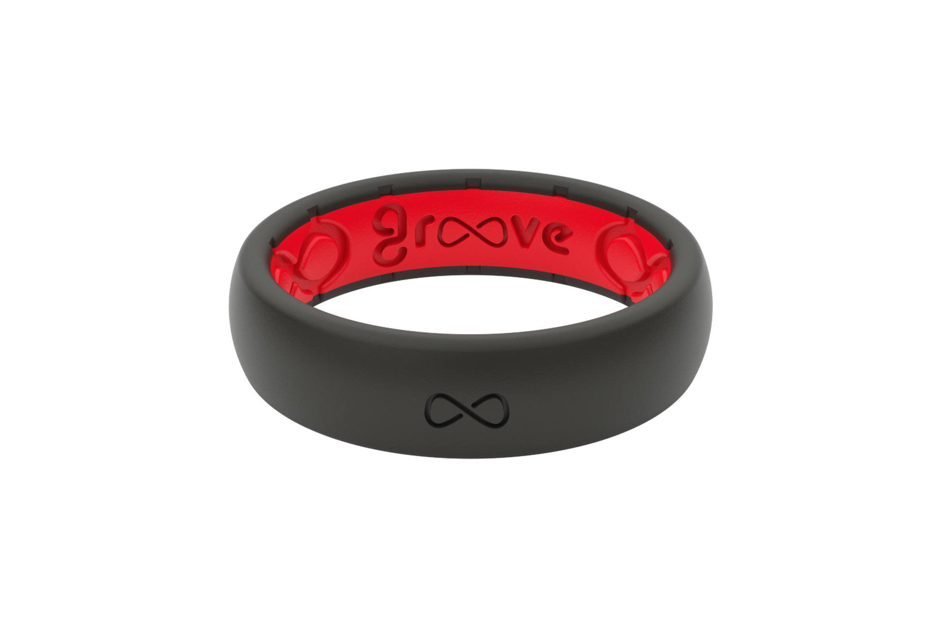 Groove silicone 2025 wedding ring