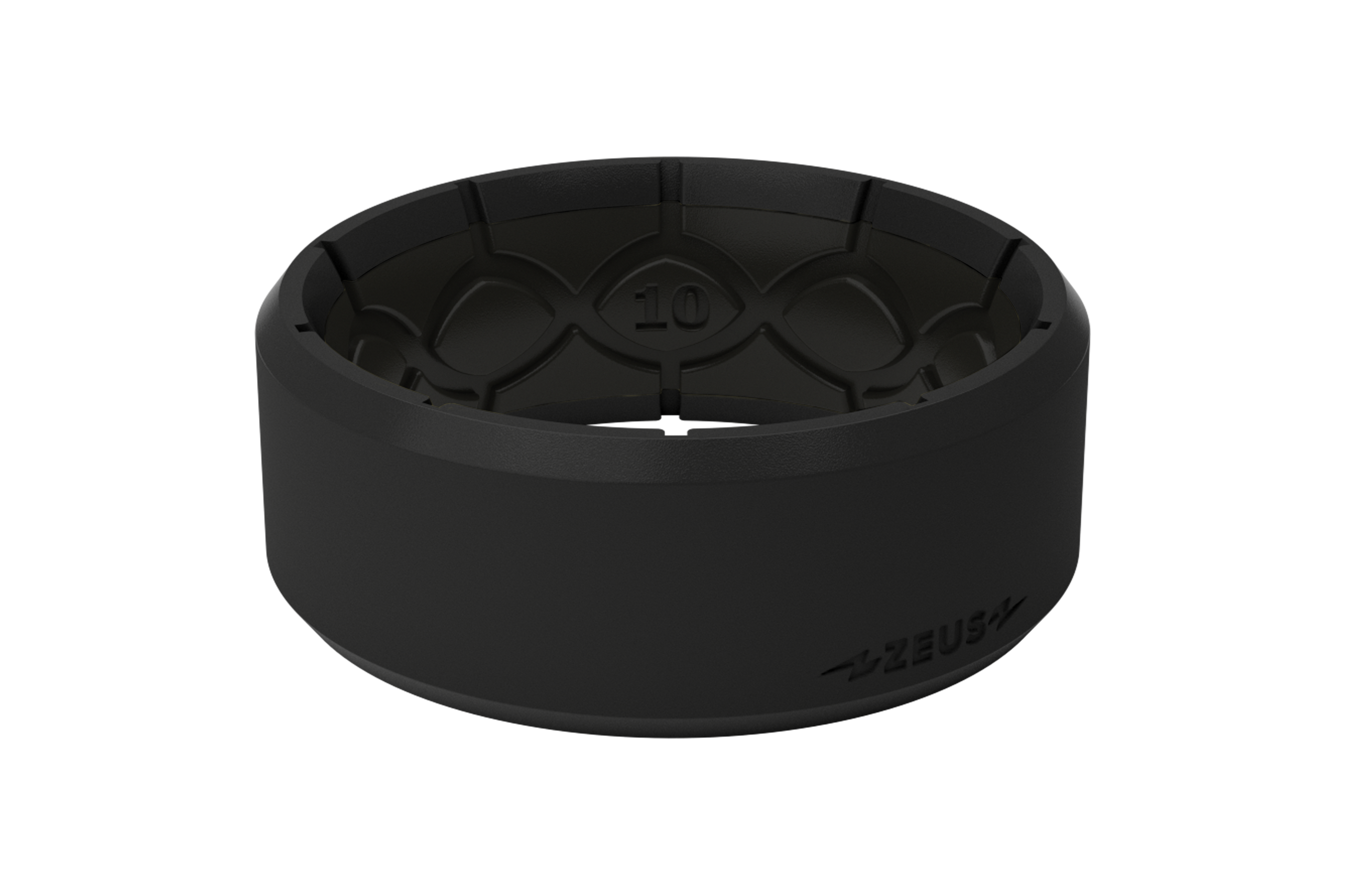Zeus Edge Midnight Black/Black viewed front on