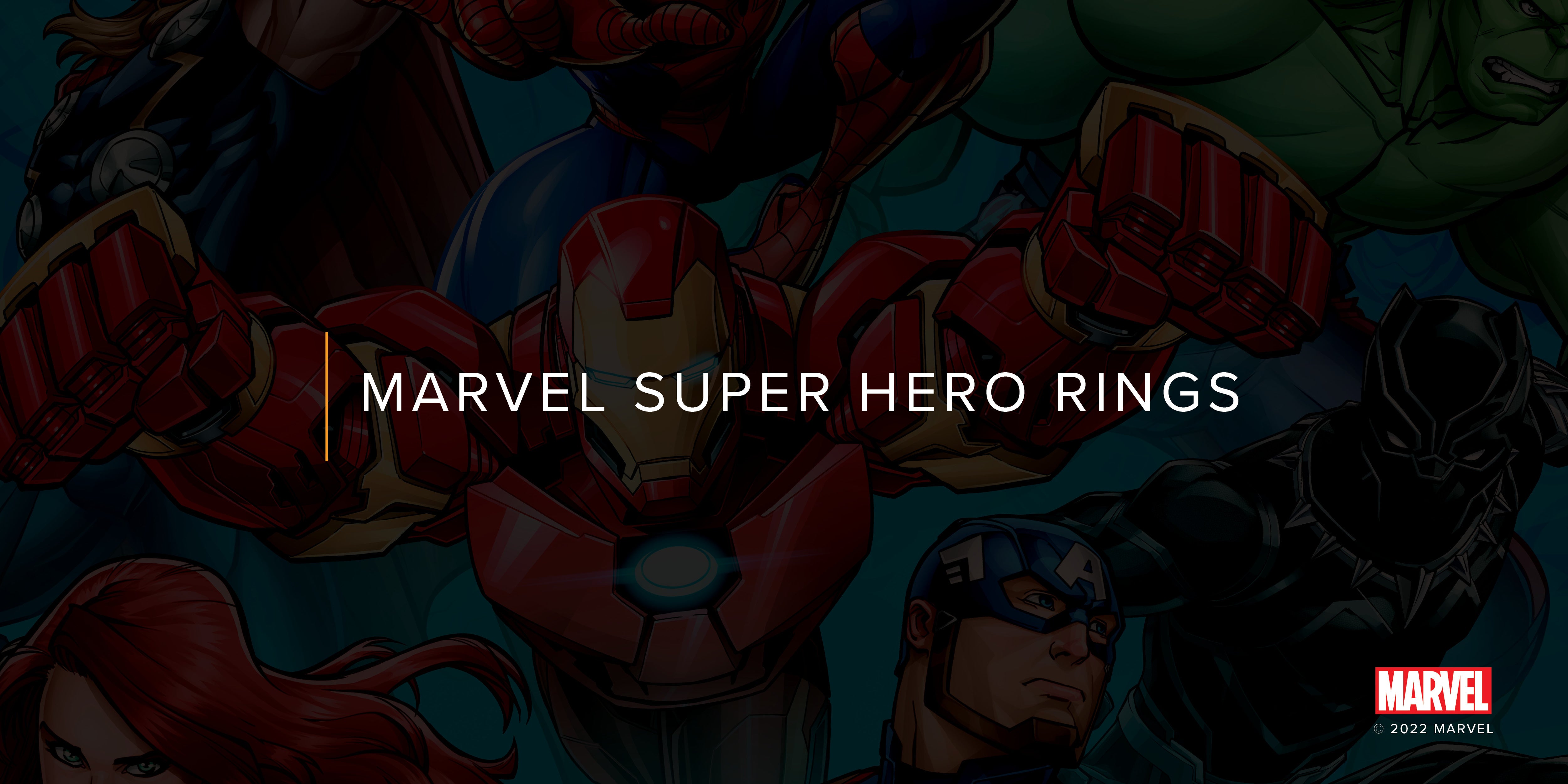 Marvel Super Hero Rings: Start 2021 Out Strong