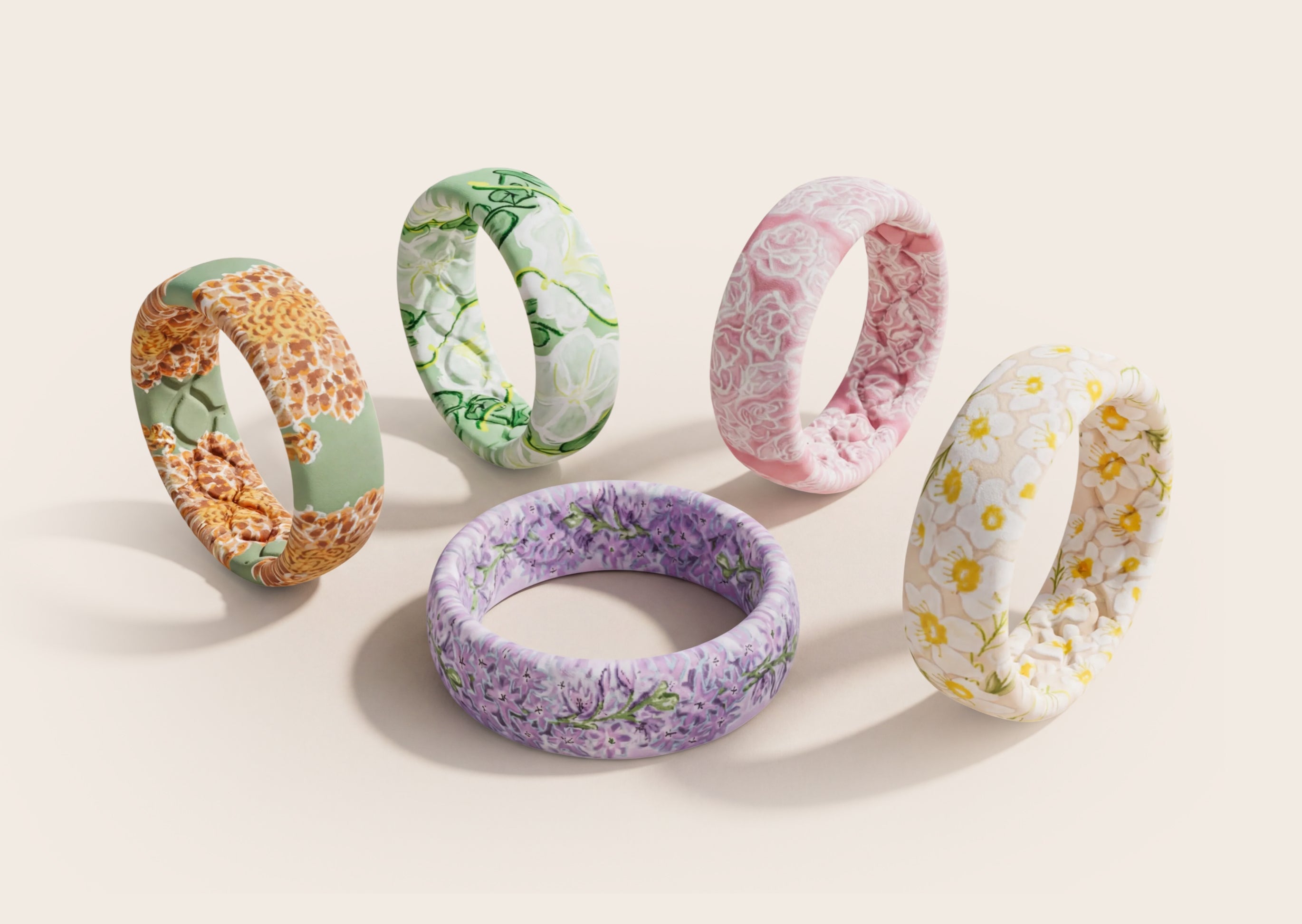 Birth Month Flower Rings Collection