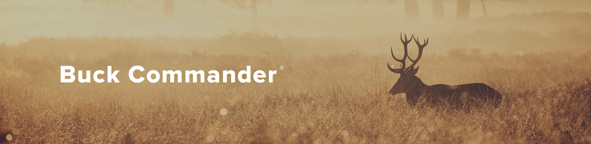 Buck Commander, man holds the still-felted antlers of a deer