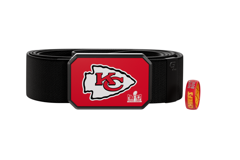 NFL Kansas City Chiefs Ring, Belt Bundle