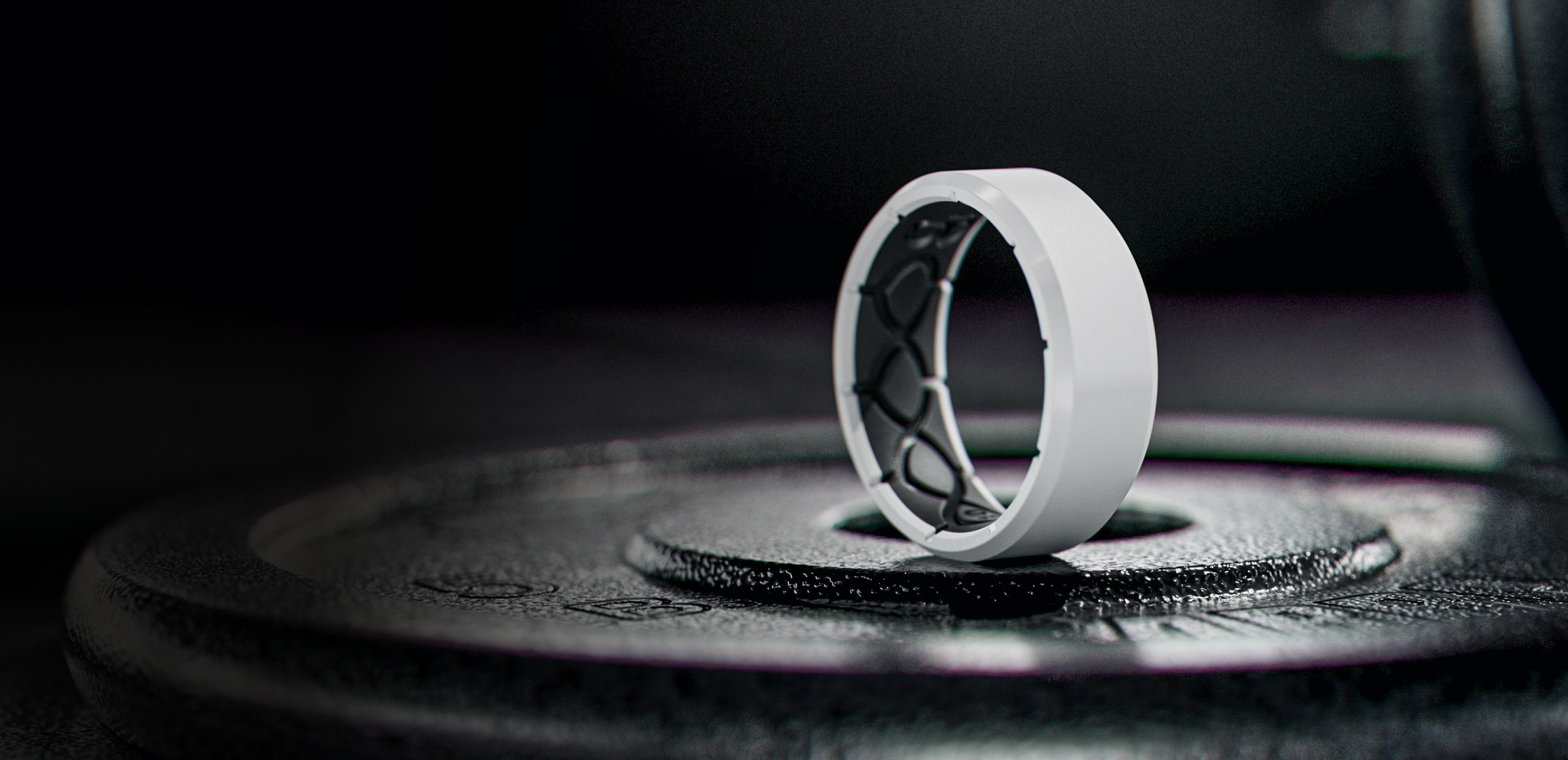 white zeus ring