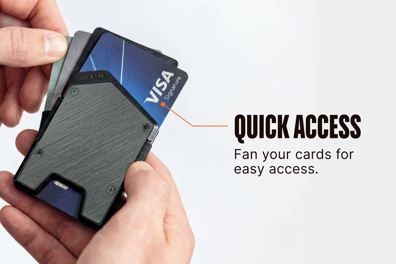Groove Wallet® Stealth - Gunmetal image 1