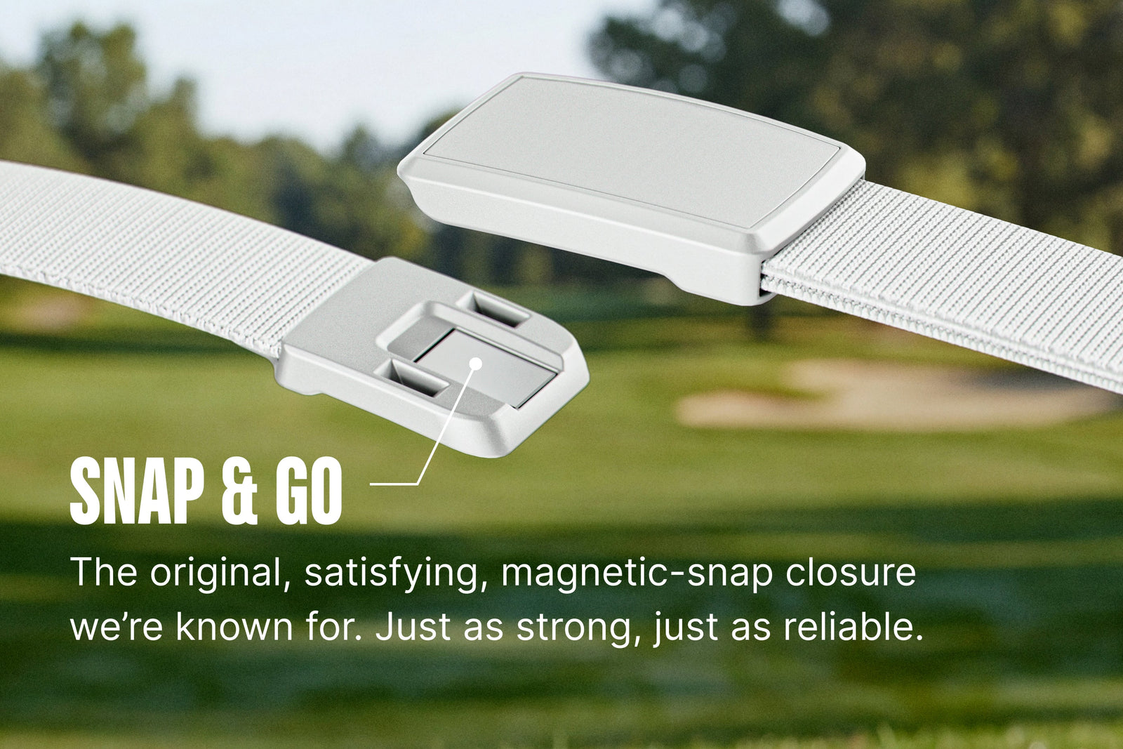 Groove Golf Belt Pro® - White image 2