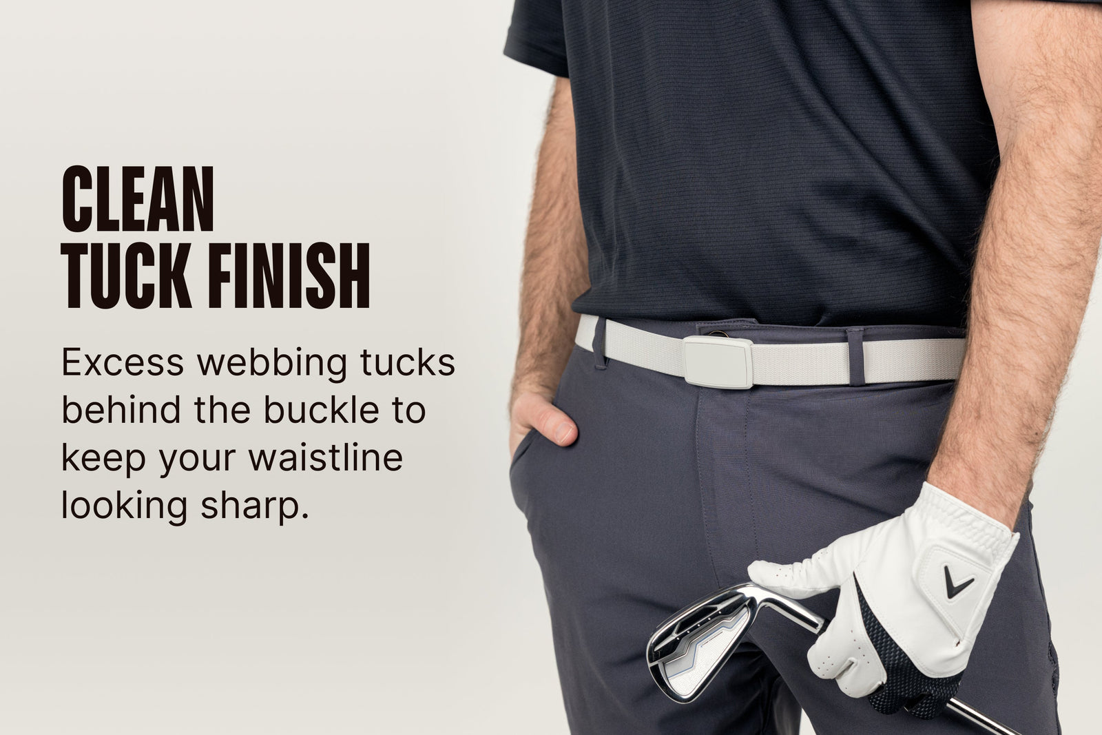 Groove Golf Belt Pro® - White image 4