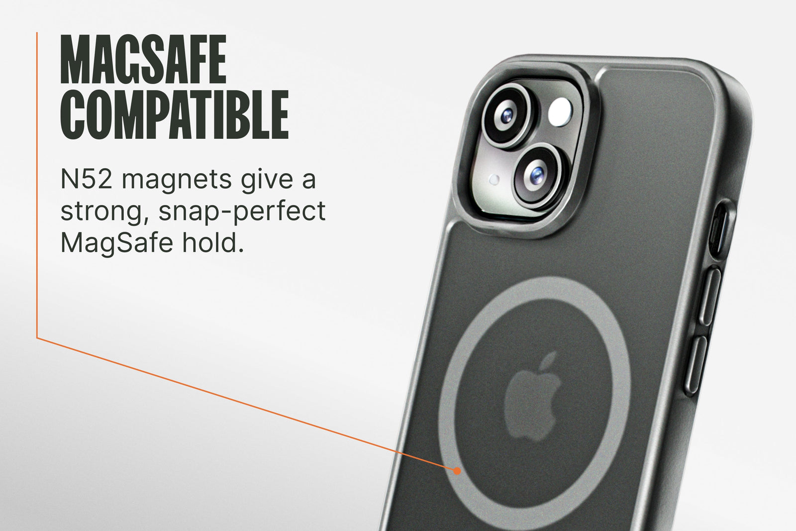 Groove MagSafe Phone Case - Black image 1