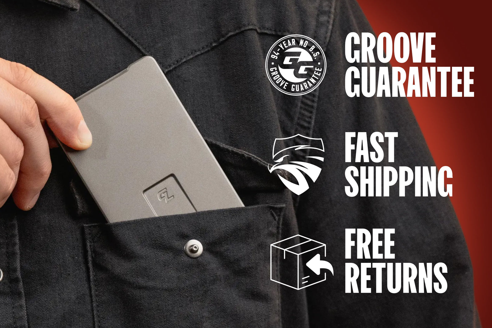 Groove Wallet® - Midnight Black image 6