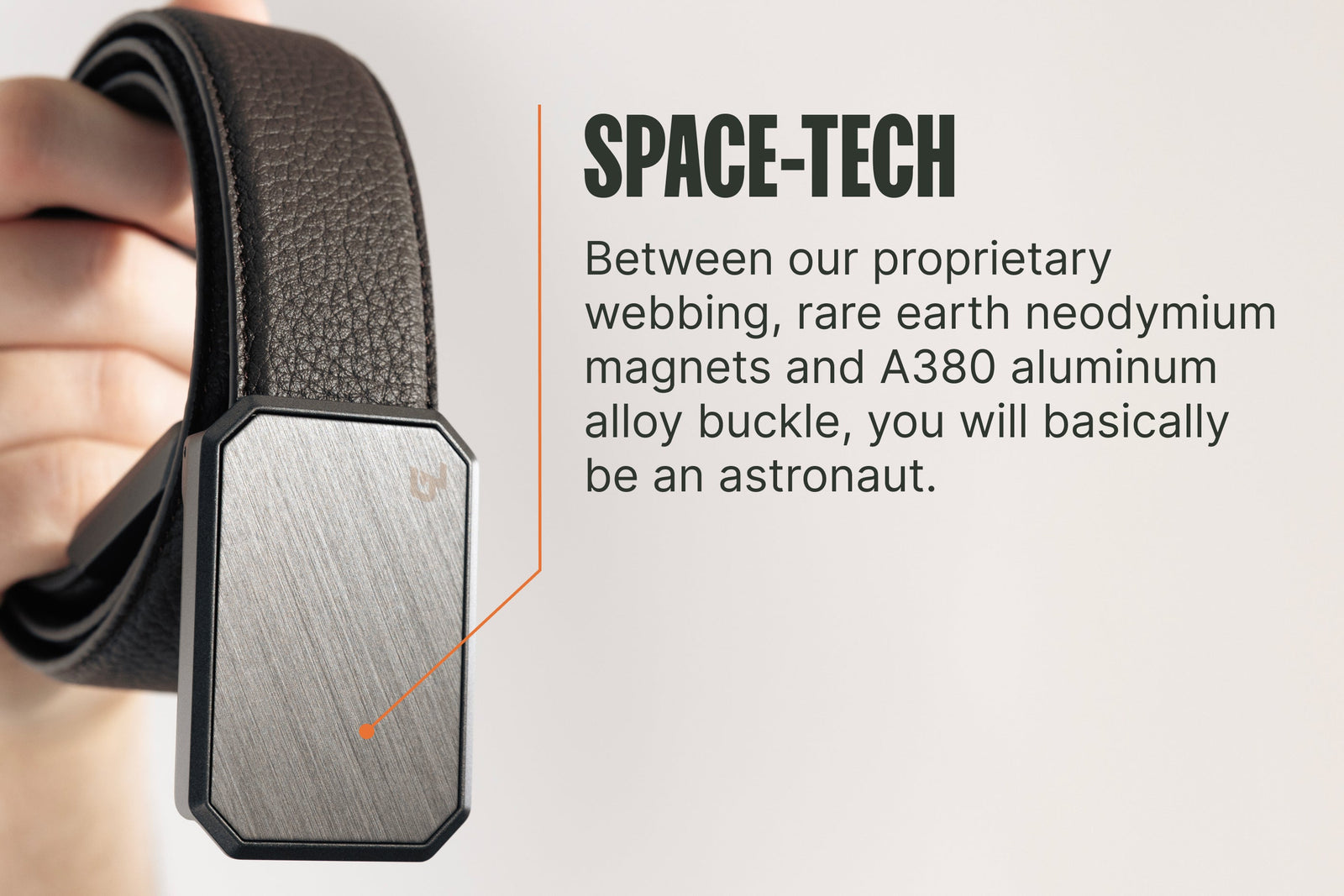 Groove Belt® Max Leather - Black image 1