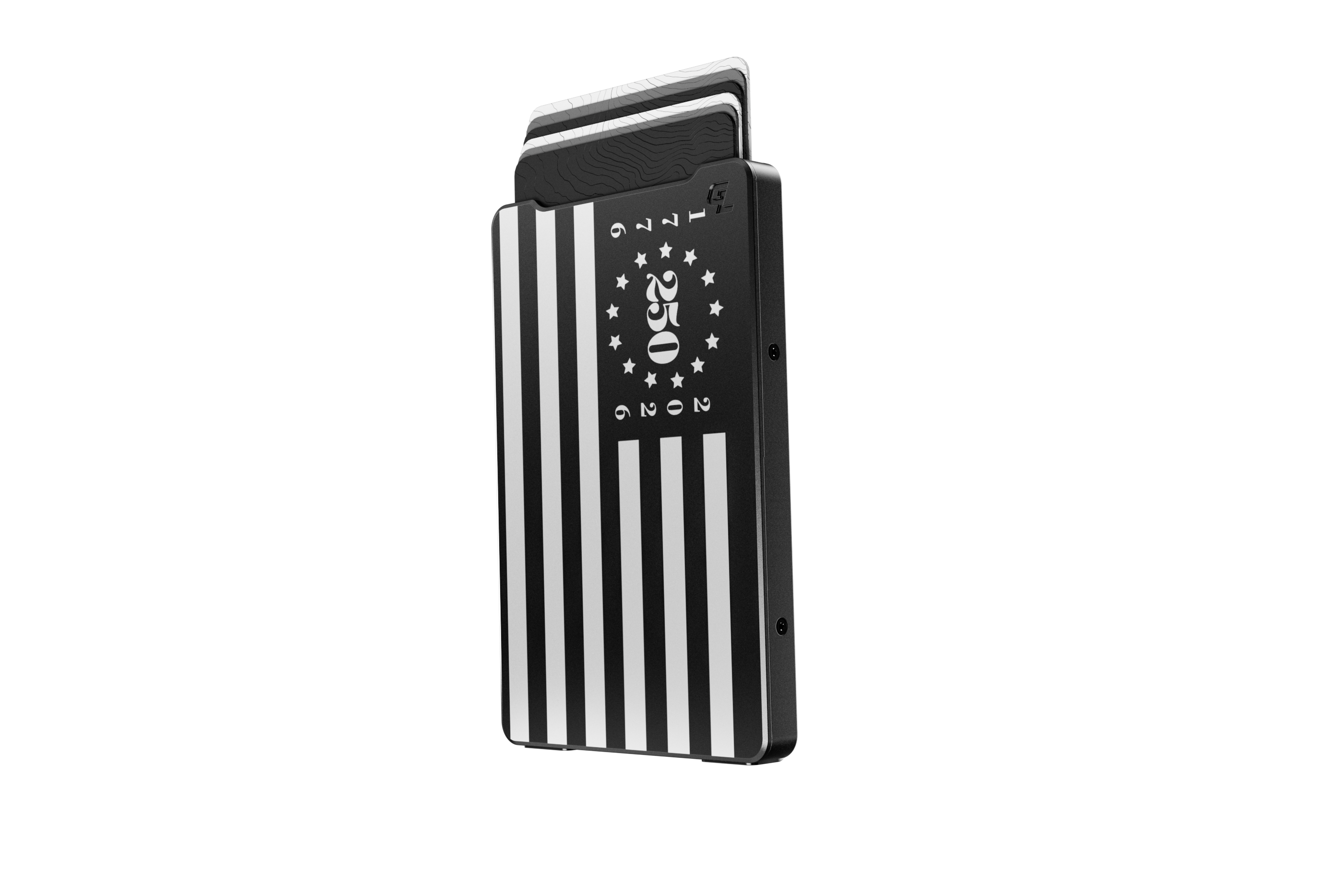 OG Groove Wallet® - Midnight Black 250th Flag