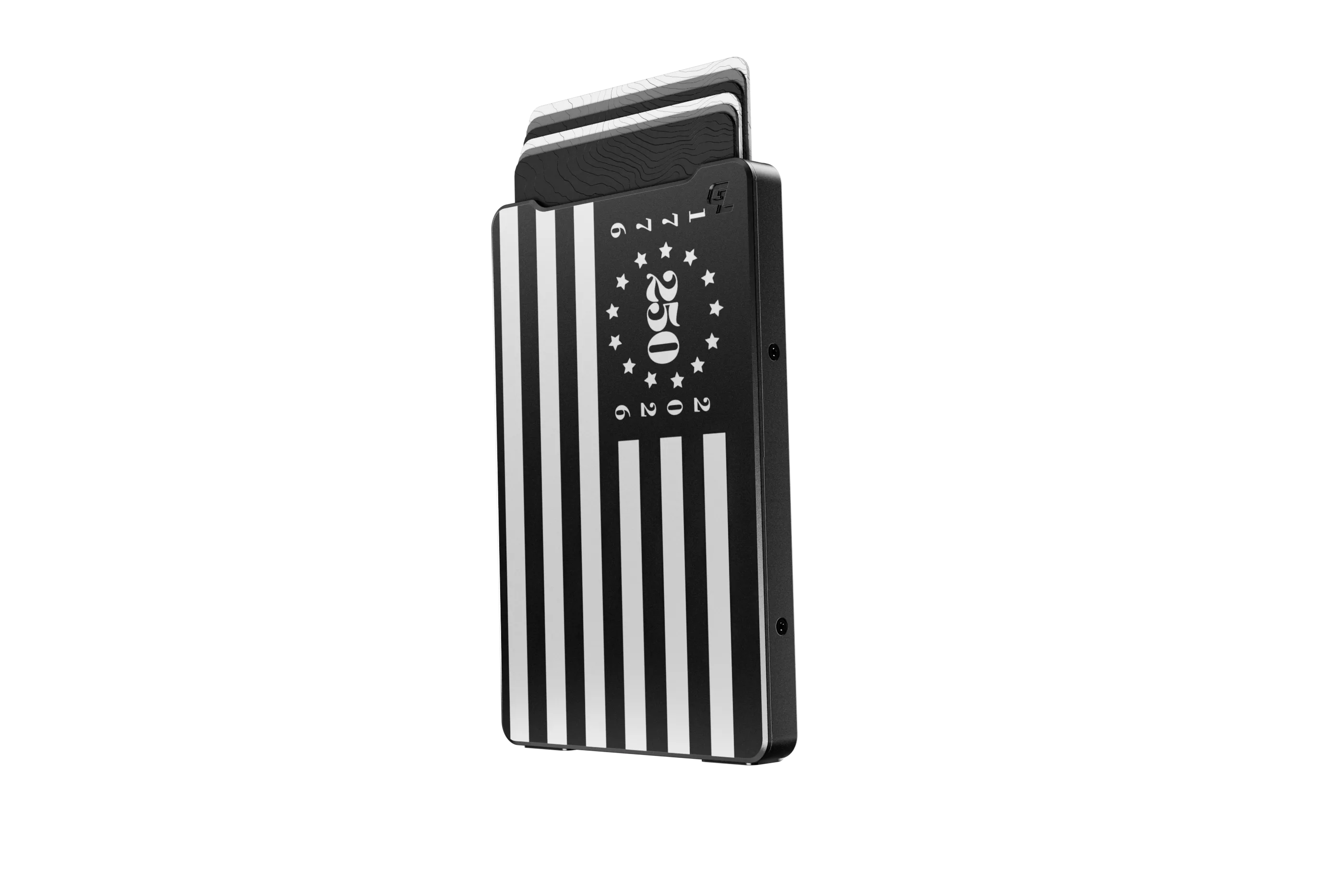 OG Groove Wallet® - Midnight Black 250th Flag
