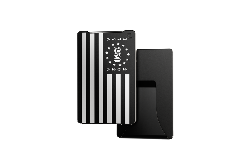 OG Groove Wallet® - Midnight Black 250th Flag