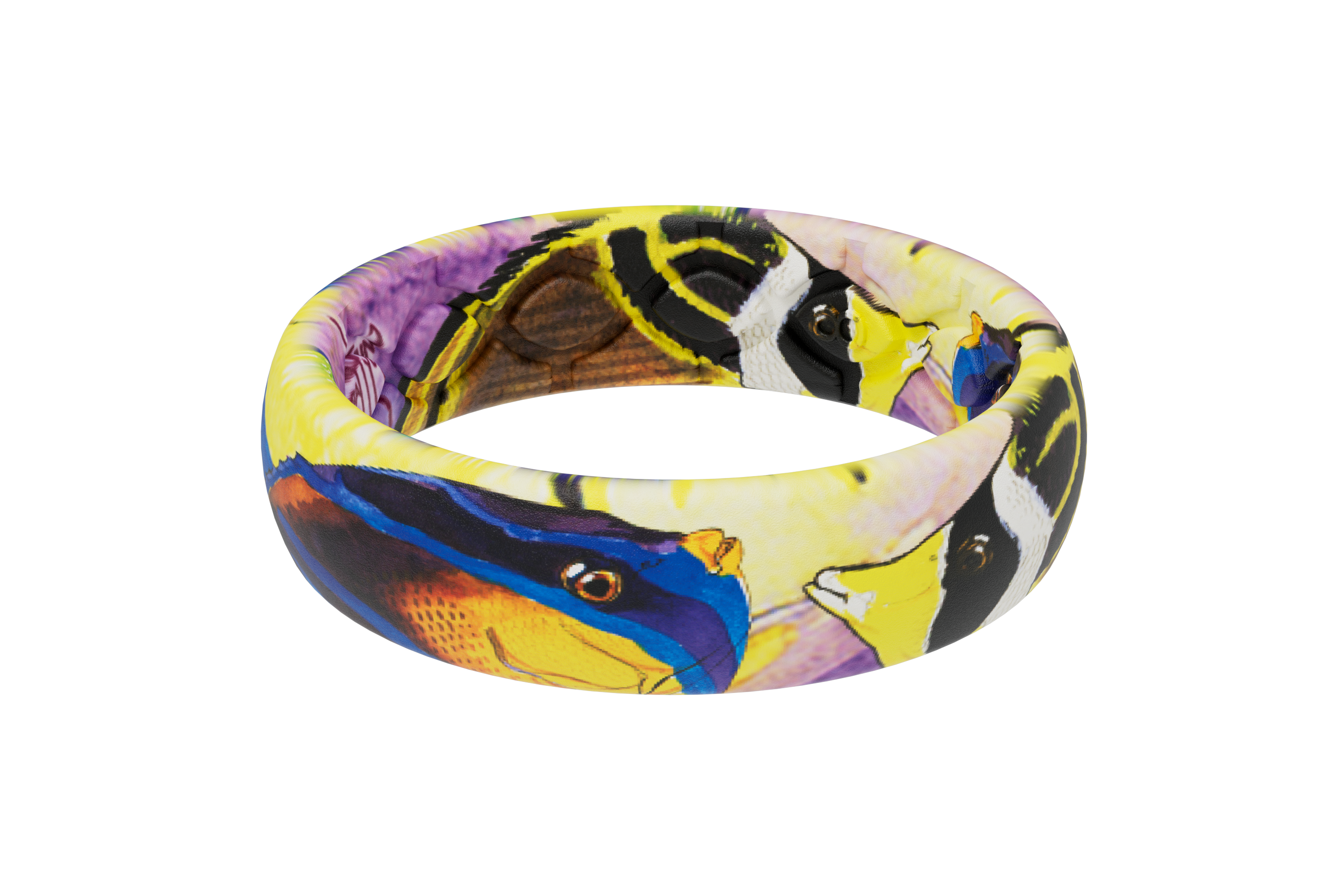 Guy Harvey Angelfish Thin Ring by Groove Life view 3