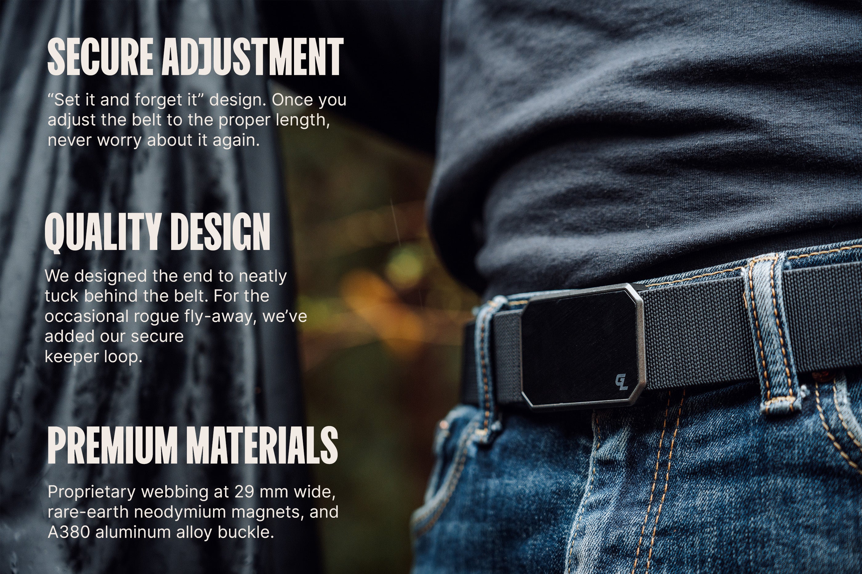 COMFORT CONCEALMENT BELT UNISEX MADE IN USA - SMALL (27-33) - LIMITLESS  AMERICA