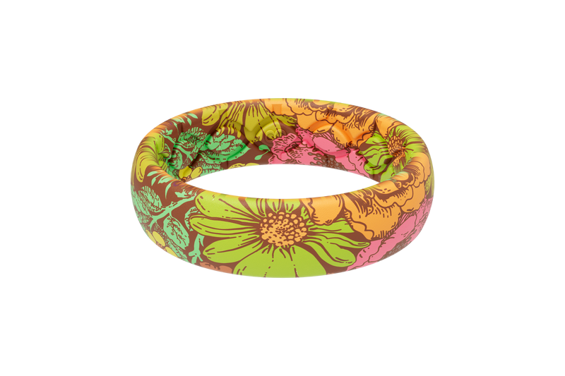 Groove Life Aspire Retro Floral Ring View 1