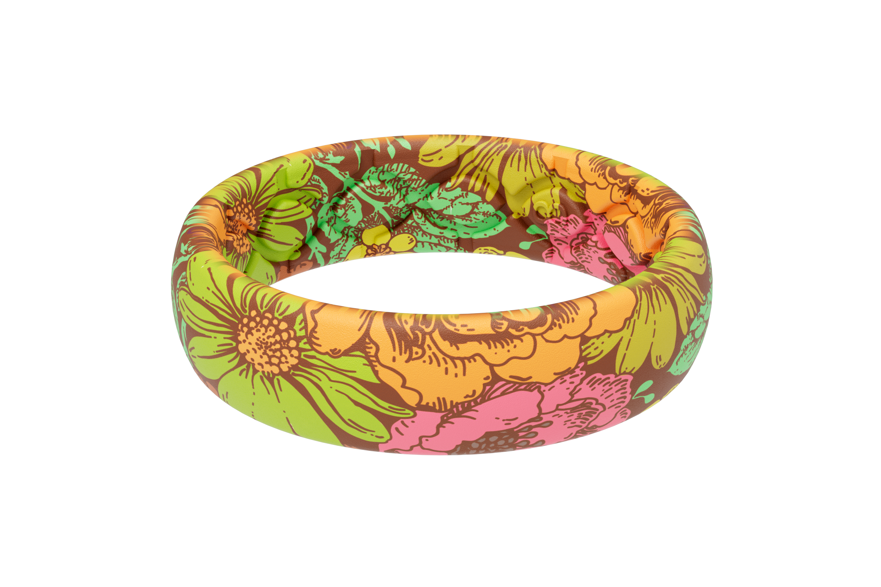 Groove Life Retro Floral Aspire Ring View 3
