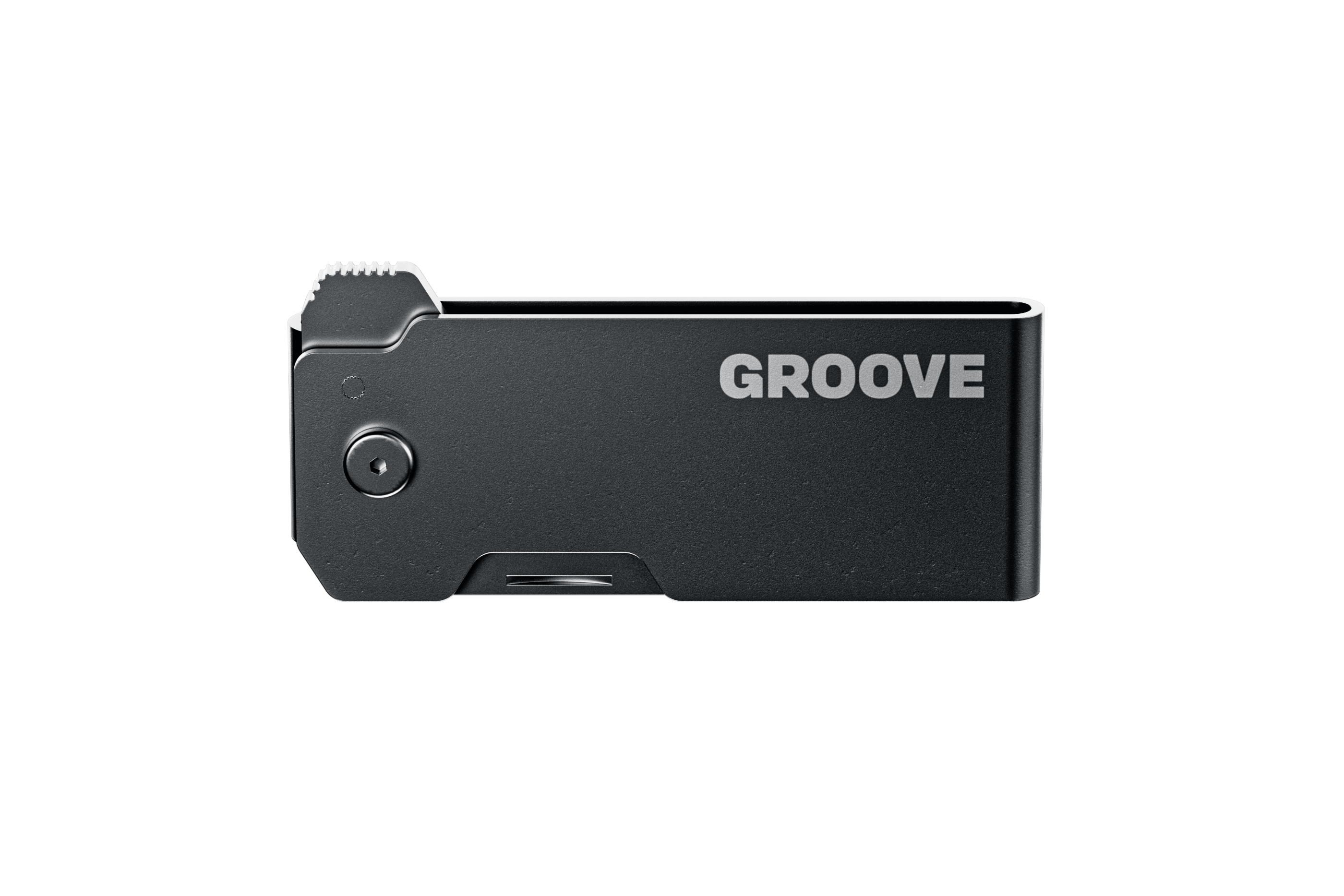 Groove® Money Clip Knife - Black