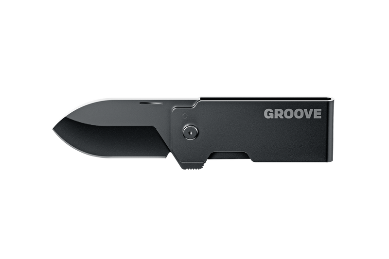 Groove® Money Clip Knife - Black