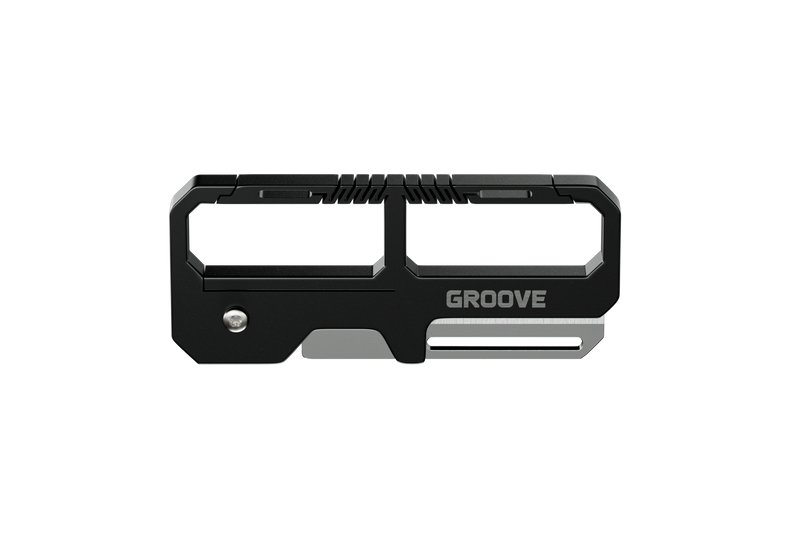 Groove® Carabiner Knife - Black