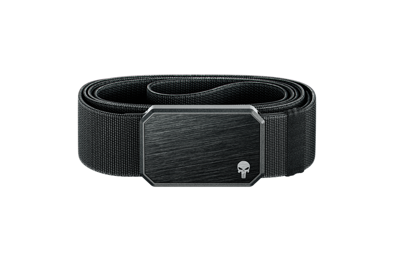 Groove Belt - Punisher Skull Black/Black