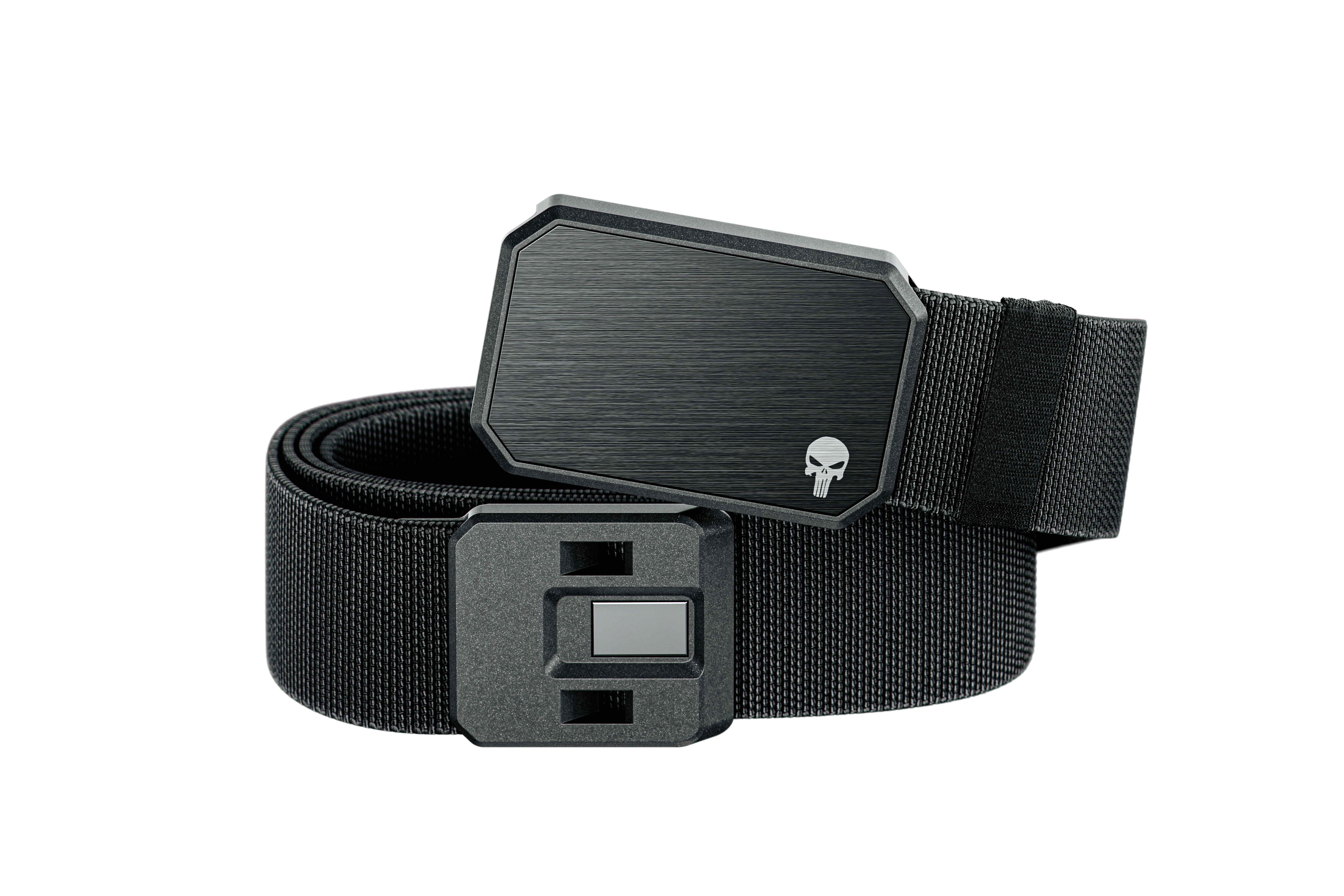 Groove Belt - Punisher Skull Black/Black