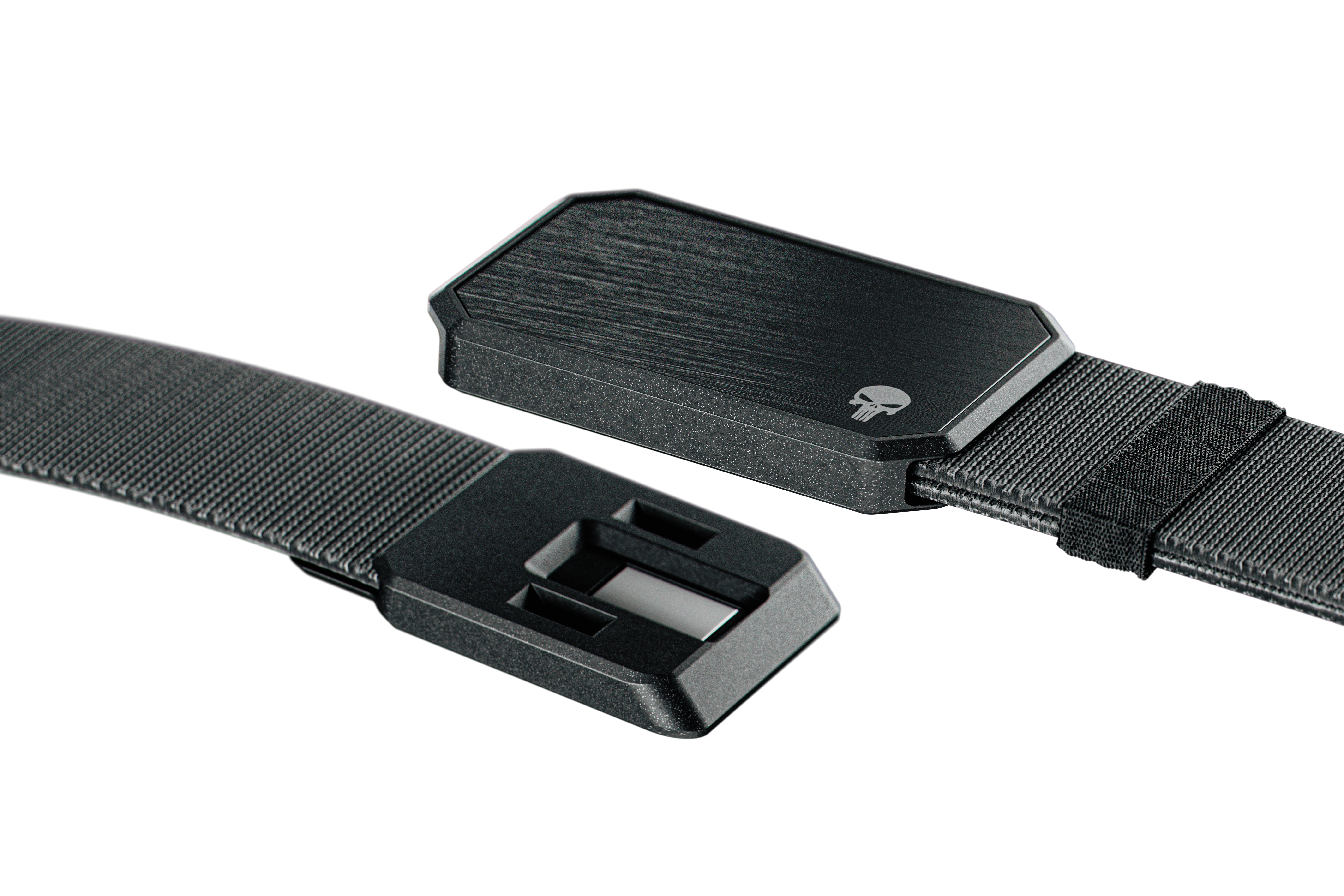 Groove Belt - Punisher Skull Black/Black