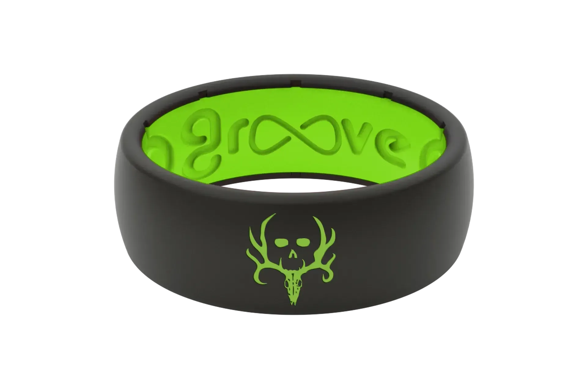 Original Bone Collector Midnight Black/Green  viewed front on