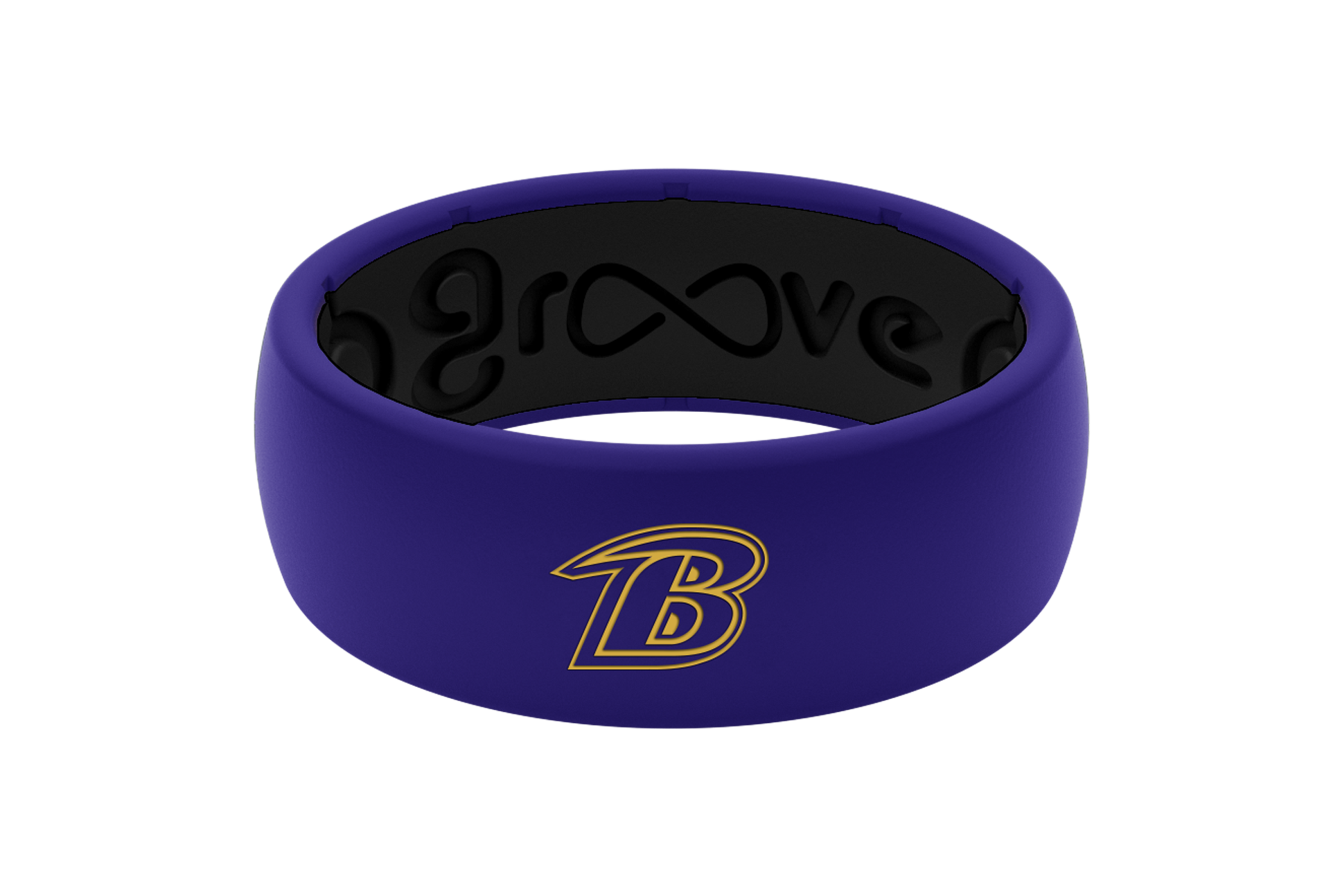 Original NFL Baltimore Ravens - Groove Life Silicone Wedding Rings