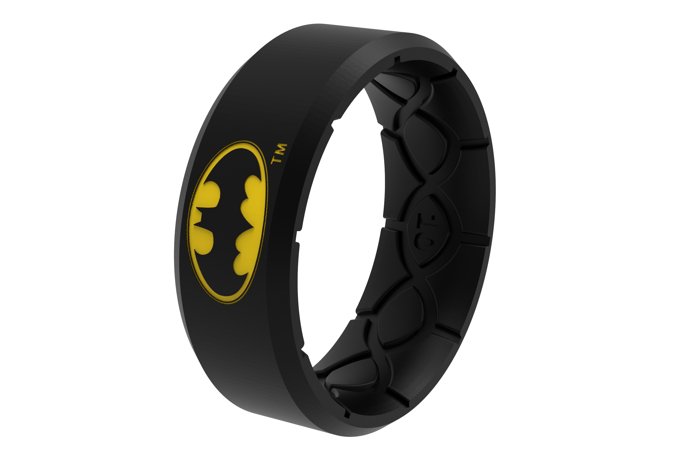 DC Batman Icon Ring on its side