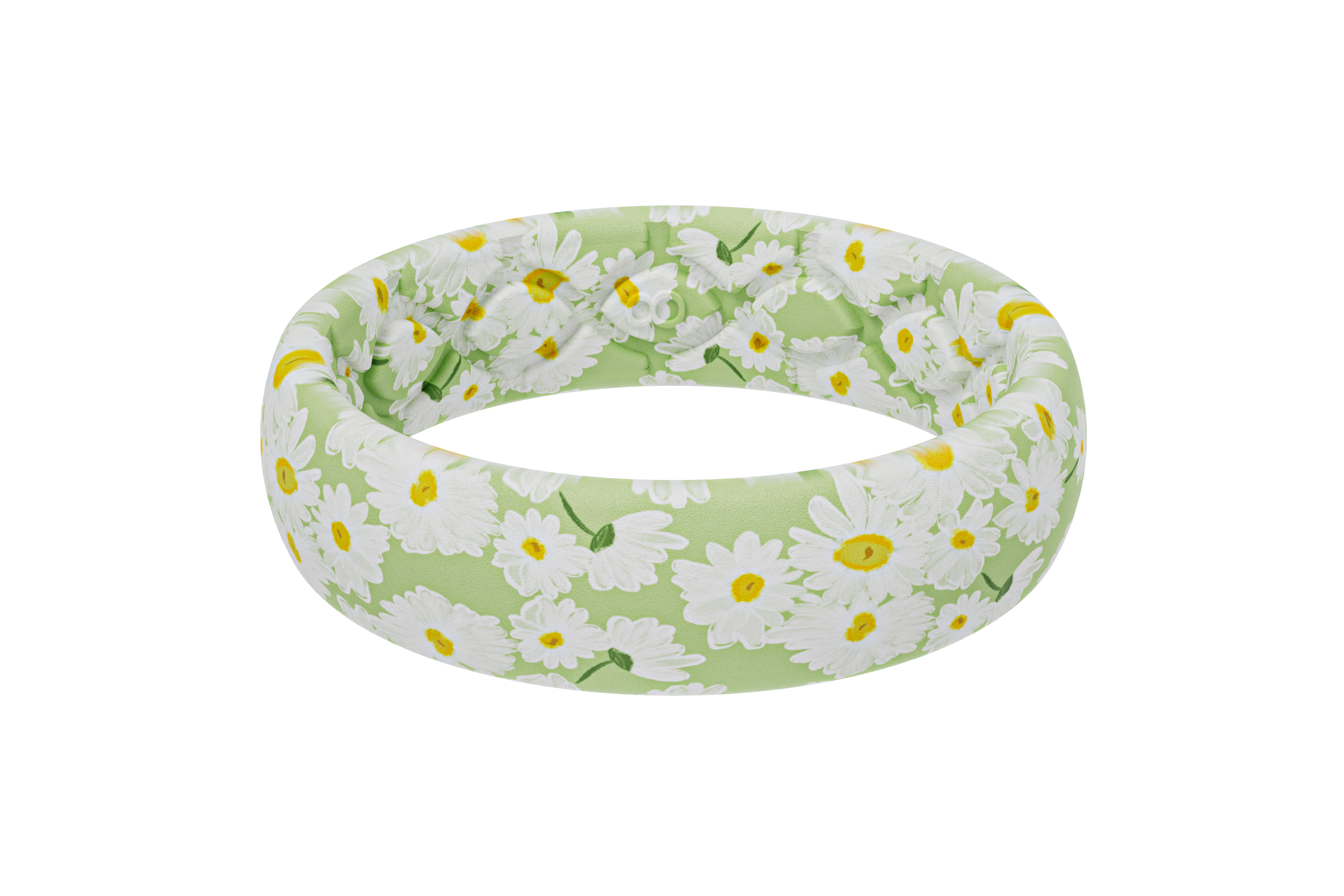 April Daisies Thin Ring