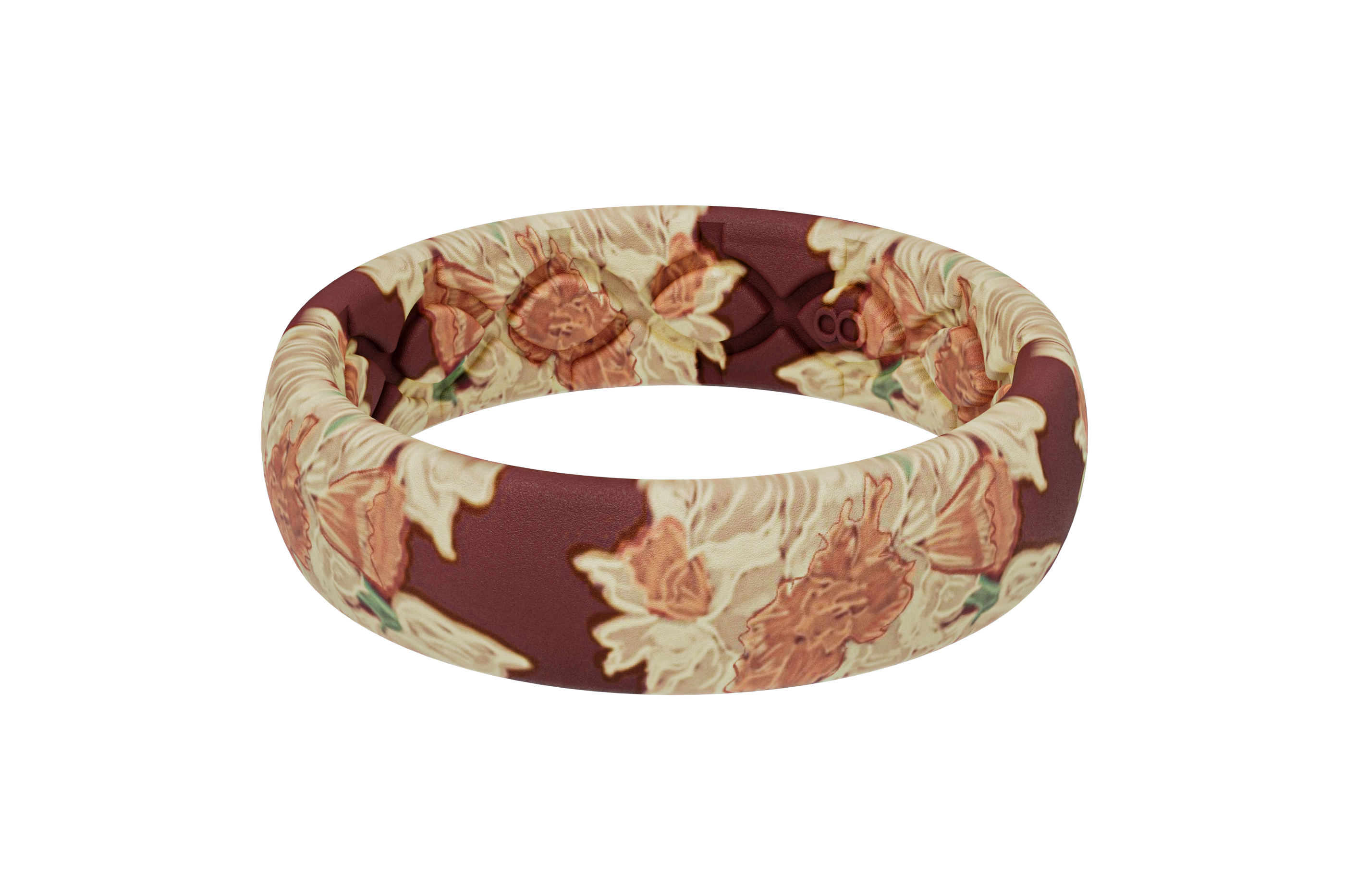 March Daffodils Thin Ring