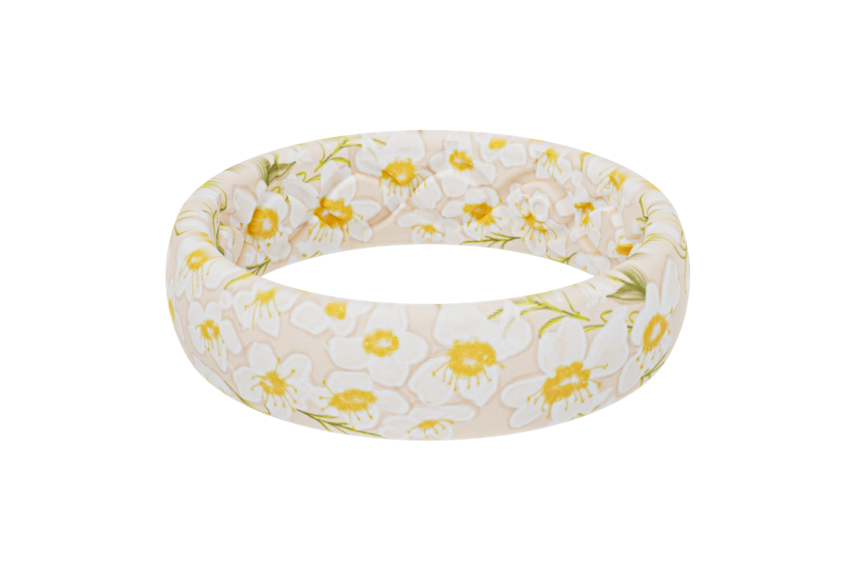 May Hawthorne + Lily of the Valley Thin Ring
