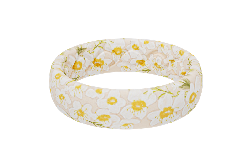 May Hawthorne + Lily of the Valley Thin Ring