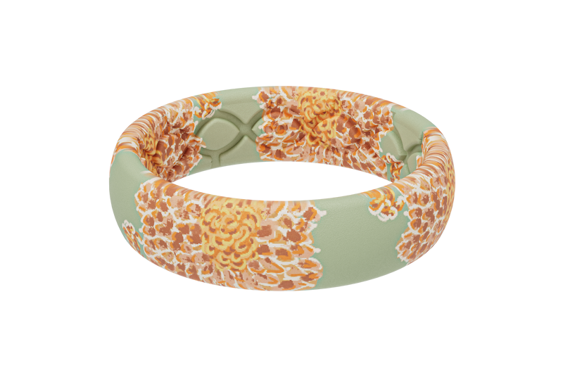 November Mums Thin Ring