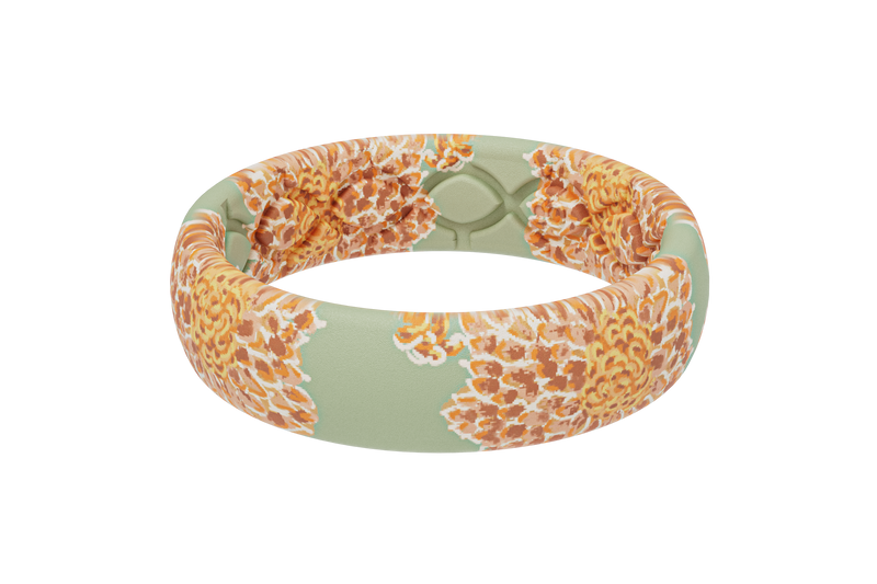 November Mums Thin Ring