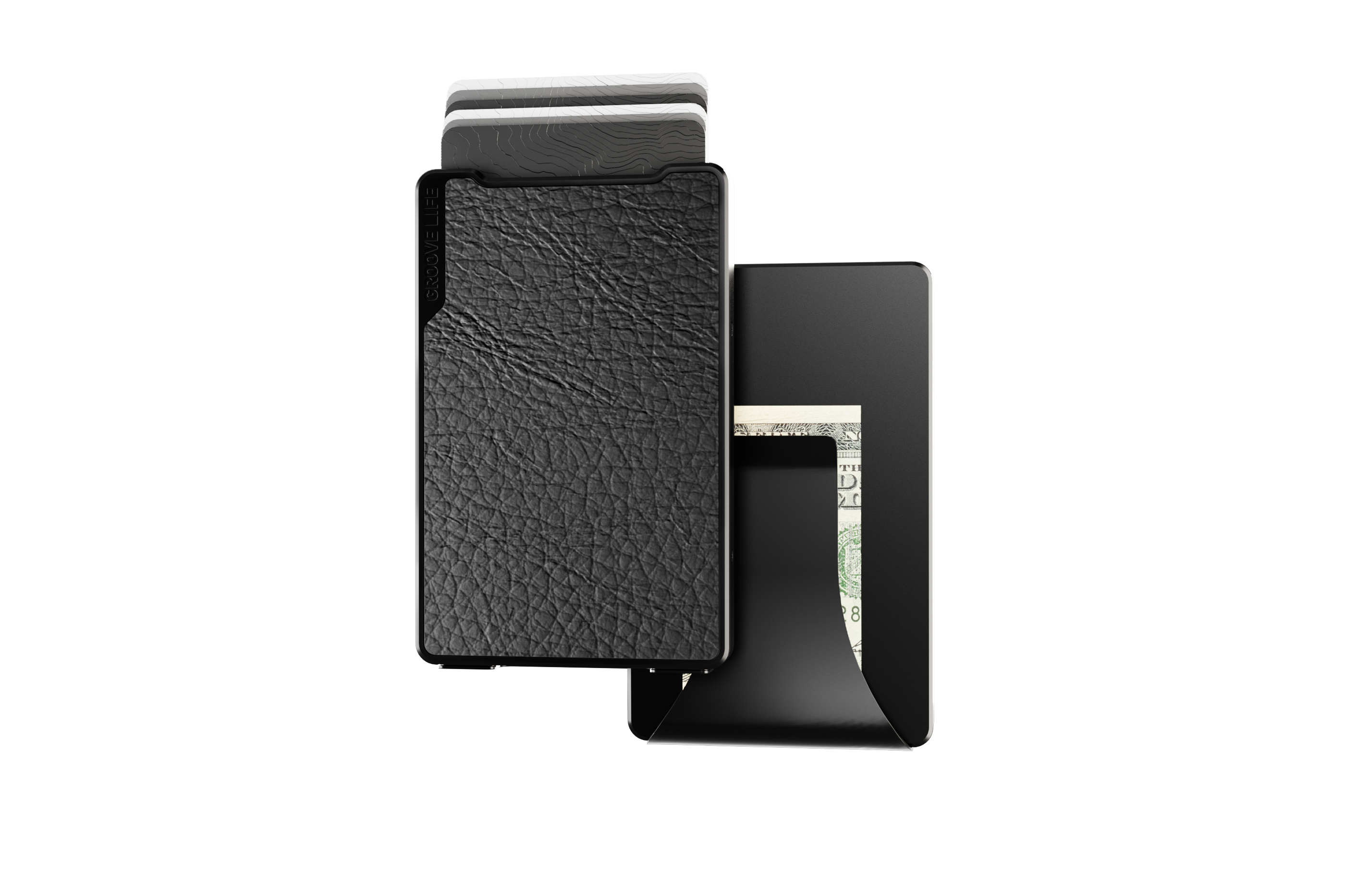 Groove Life Leather Wallet View 1 Money Clip