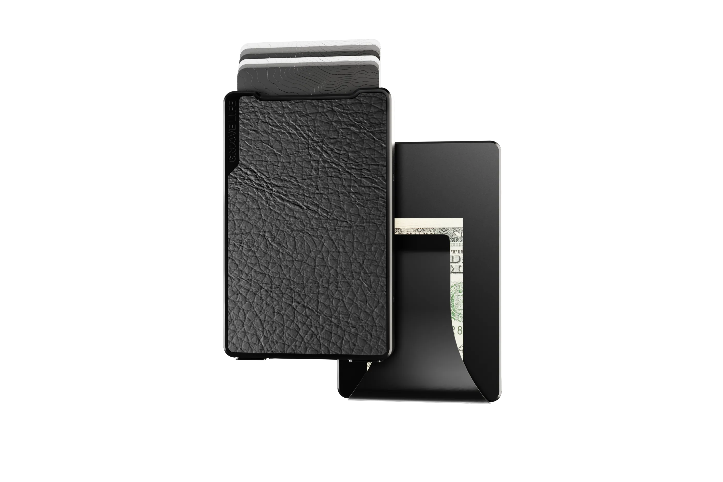 Groove Wallet® Leather - Black