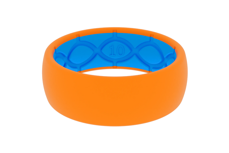 Blaze Orange Solid Ring view 1